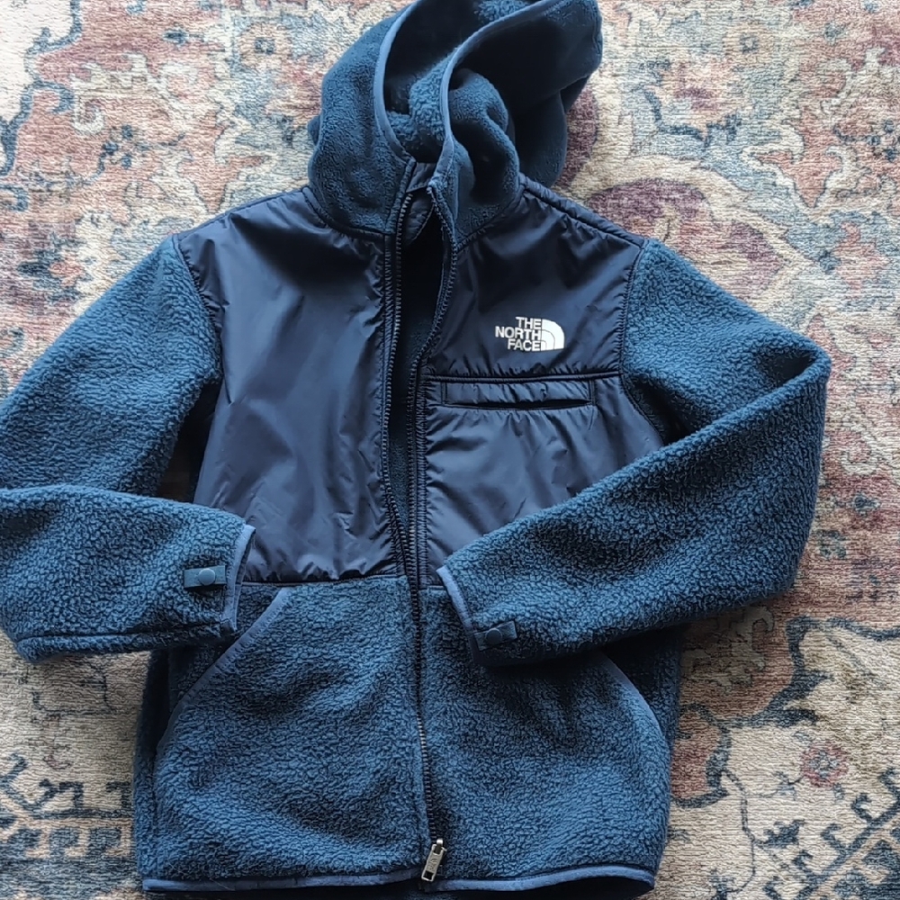 The North Face Navy Fleece Boys Jacket